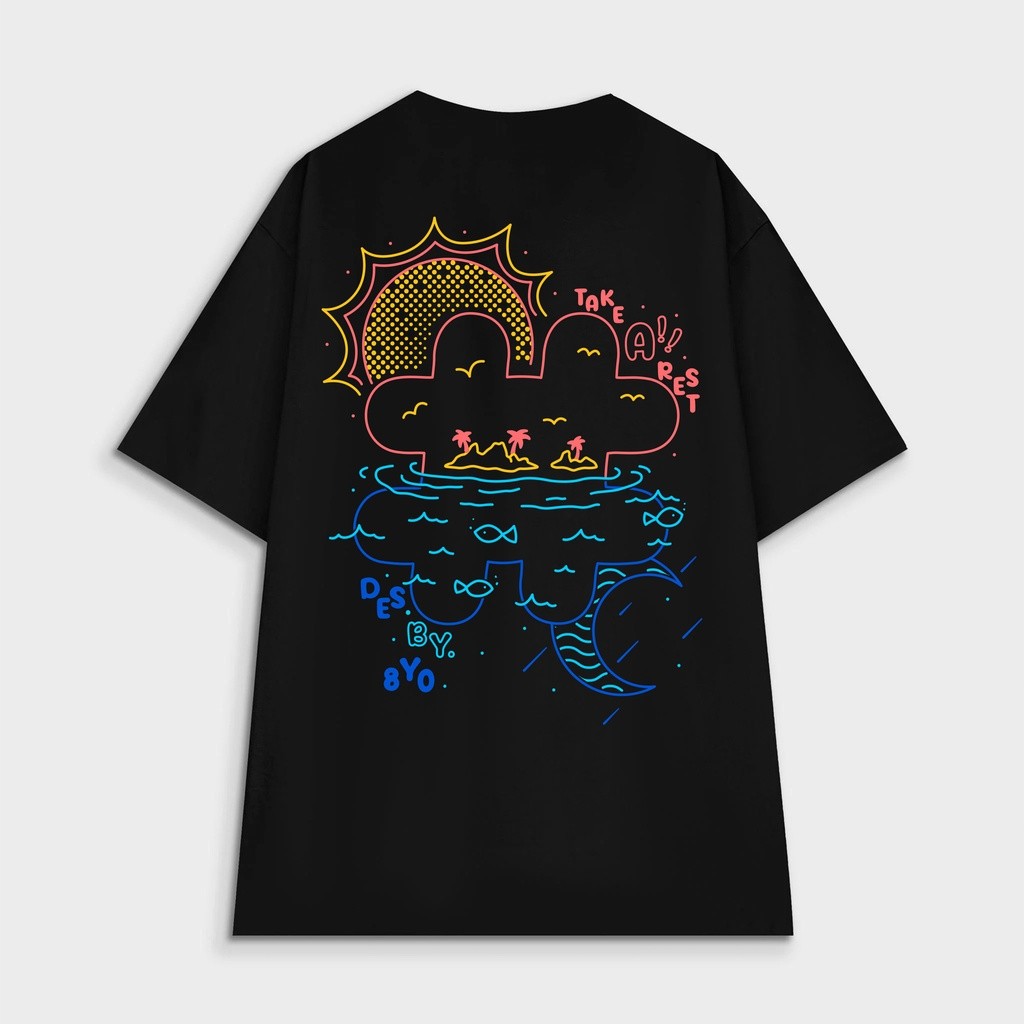 Áo Thun Local Brand Unisex 8YO Sunset Tee