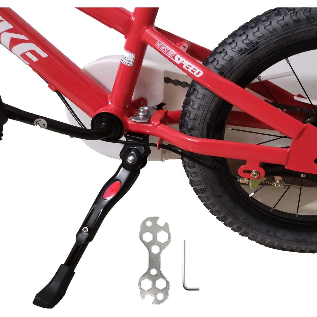 Chân đế VECKUSON cho xe đạp trẻ em, Chân đế xe đạp Giá đỡ trung tâm cho xe đạp 16 18 20 22 Inch Chân