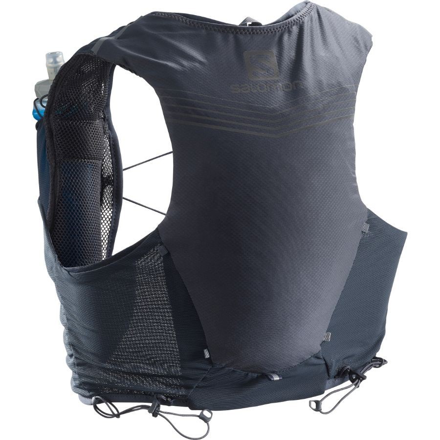 Vest nước chạy bộ đường dài SALOMON ADV SKIN 5 SET EBONY LC1307300