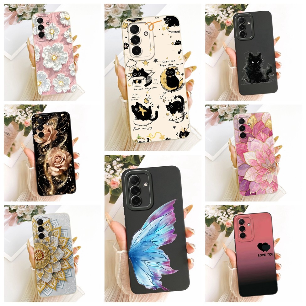 Dành Cho Samsung Galaxy A36 5G A366E A366B Ốp Lưng Cho Samsung A36 5G Ốp Điện Thoại Silicon Sơn Ngộ 