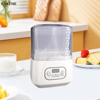 Máy làm sữa chua điện Điều khiển thời gian đa chức năng Dễ dàng sử dụng Tự làm di động có điều khiển nhiệt độ cho nhà bếp gia đình