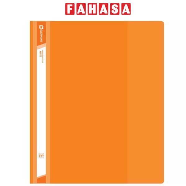 Bìa Kẹp Tài Liệu A4 - Elephant MF01 - Màu Cam