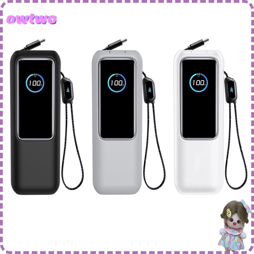 Silicone OWTWO, Bảo vệ di động mềm, Chống bụi chống sốc cho Ngân hàng điện Anker Zolo (25000mAh 165W