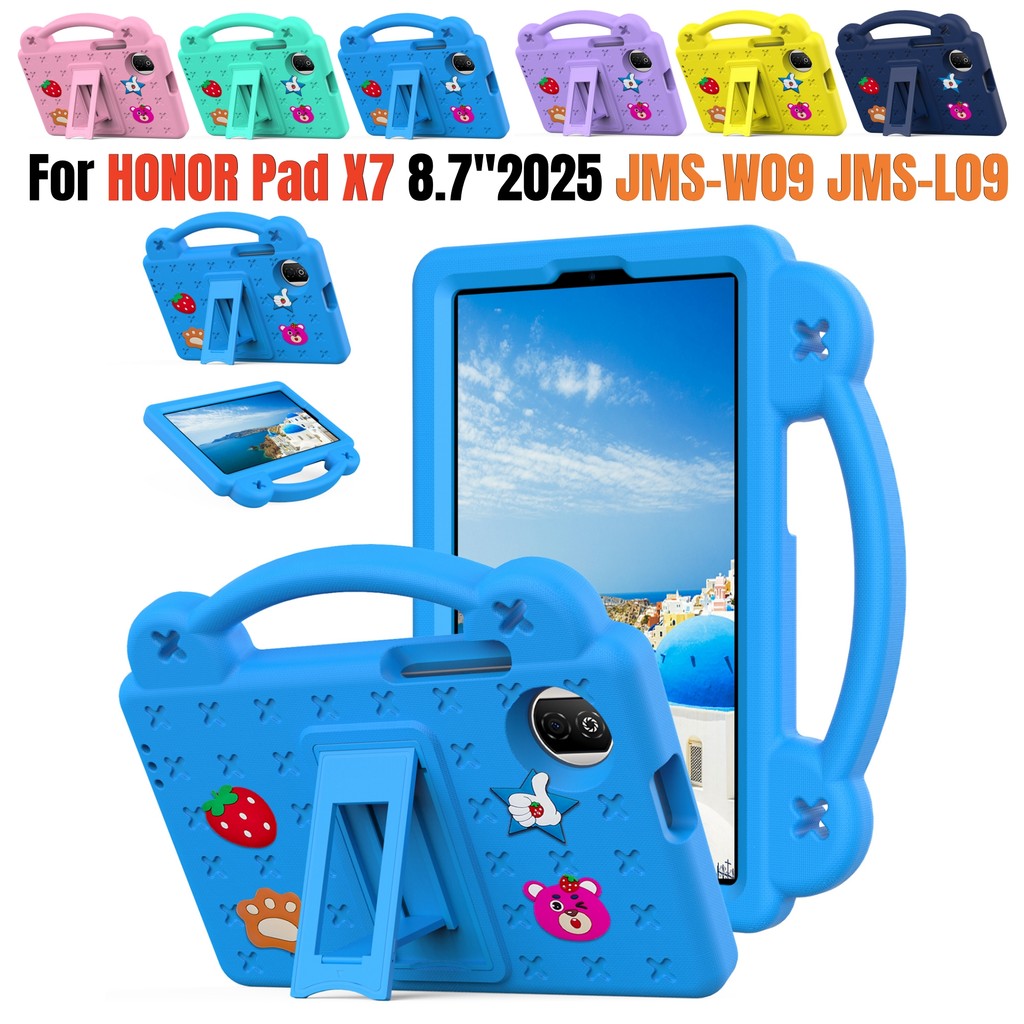 Dành Cho Honor Pad X7 8.7 inch 2025 JMS-W09 JMS-L09 An Toàn Cho Trẻ Em EVA Chống Sốc Máy Tính Bảng Đ