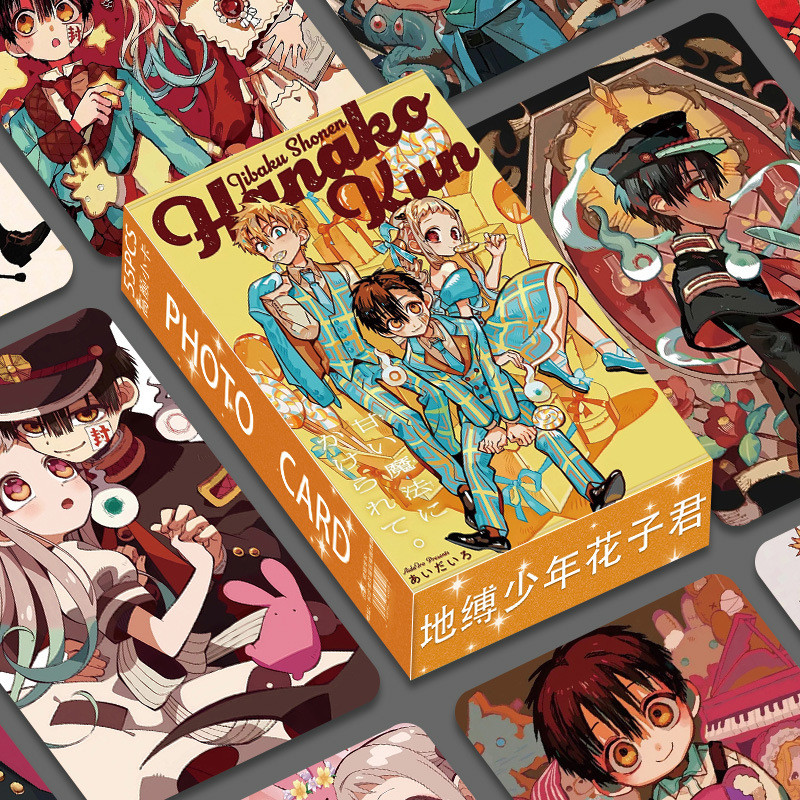 Thẻ Photocard Anime Thiếu Niên Hanako-kun 55 Tờ Yahiro Ninning Hanako-kun Hàng Hóa Polaroid Tự In Th