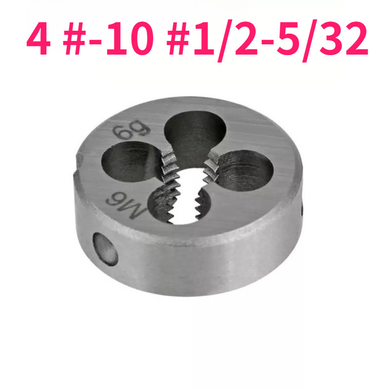 Hình nón máy ren thủ công khuôn tròn (US / imperial) 4 # -10 #1/ 2-5 / 32 【 999-MB 】