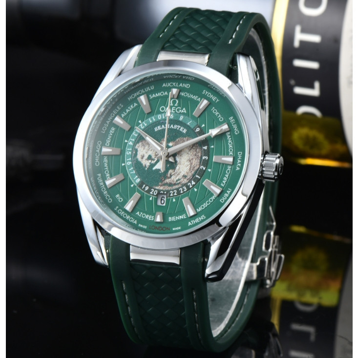 Đồng hồ nam Omega Seamaster Master Chronometer GMT World Time