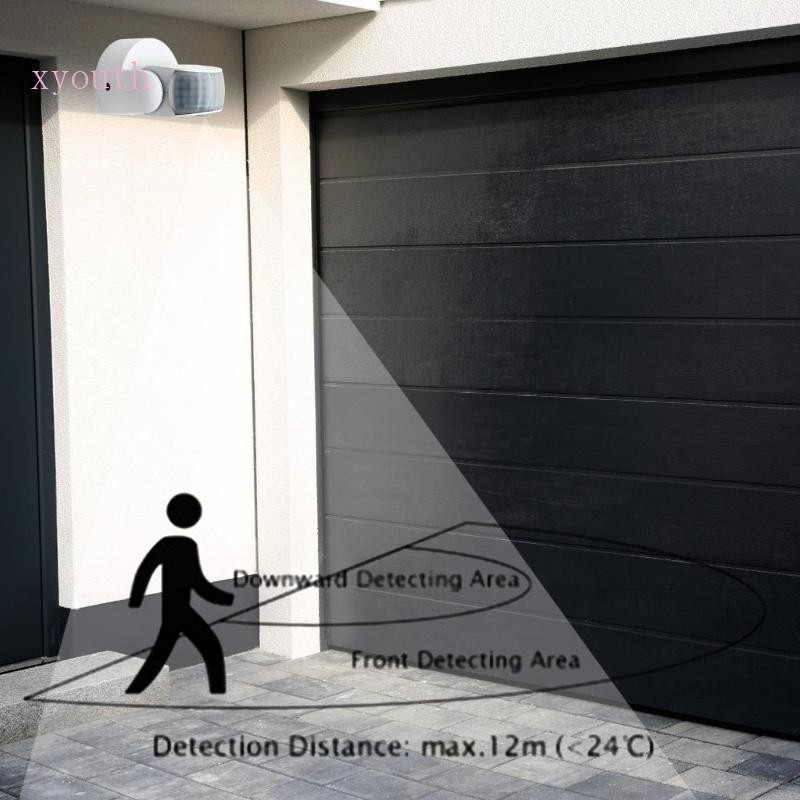 Outdoor Security Motion Sensor Switch XY For LED Lights