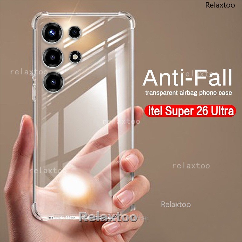 Vỏ Trong Suốt ItelS26Ultra Cho Itel Super 26 Ultra 26Ultra Super26Ultra ItelSuper26Ultra S26Ultra 5G