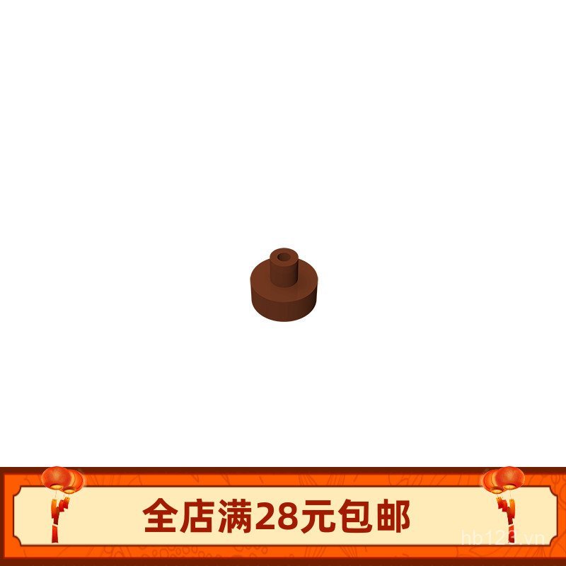 Các bộ phận Khối xây dựng Moc Hạt nhỏ 1x1 Tấm tròn cột rỗng hàng đầu 20482 31561 71RZ