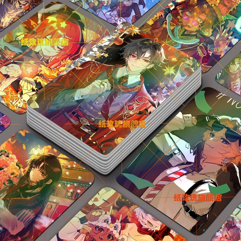 Phong Cách Mới CH Nga Sứ Mỹ Tiếng Anh Pháp Năm Thay Đổi Photocard Mặt Cao 55 Miếng Hoạt Hình Ngoại V