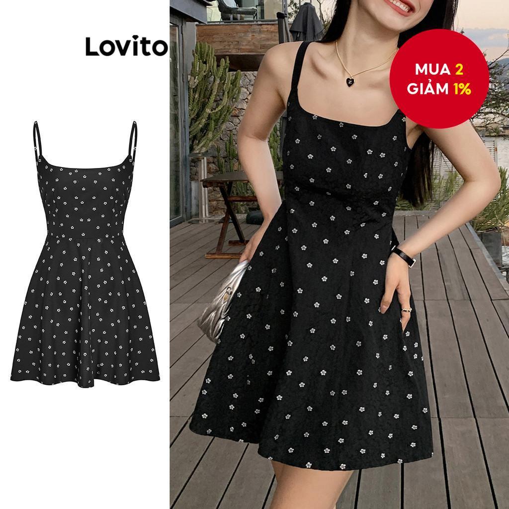 Váy thường ngày dành cho nữ Váy xếp li hoa gọn gàng L68ED147 (Nhiều màu)