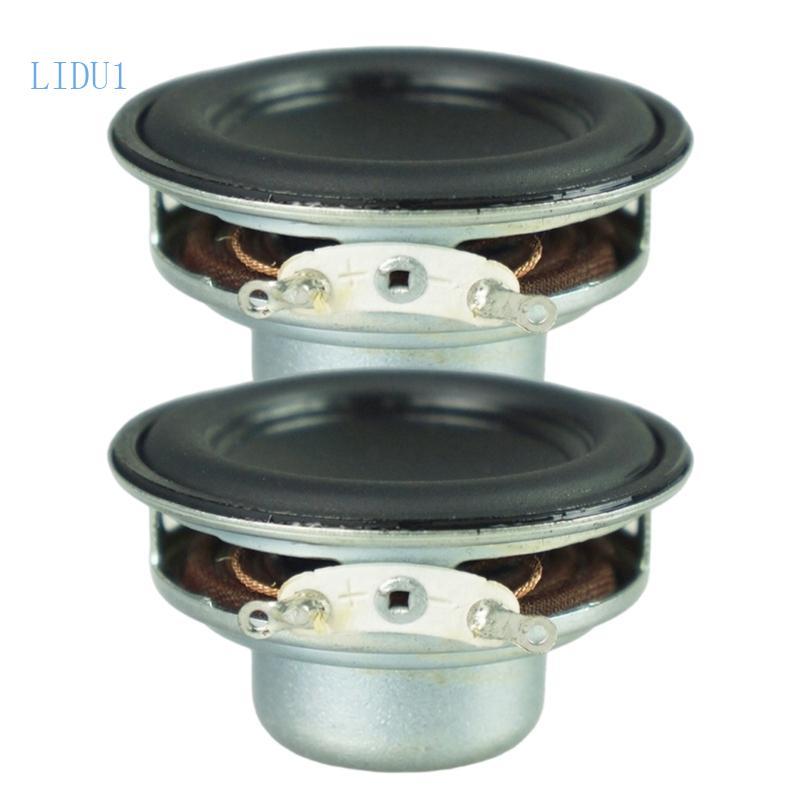 LIDU1 2 Chiếc Loa Từ Tính 4Ohm 8W Loa Loa Loa Cao Su Bên Amplifi