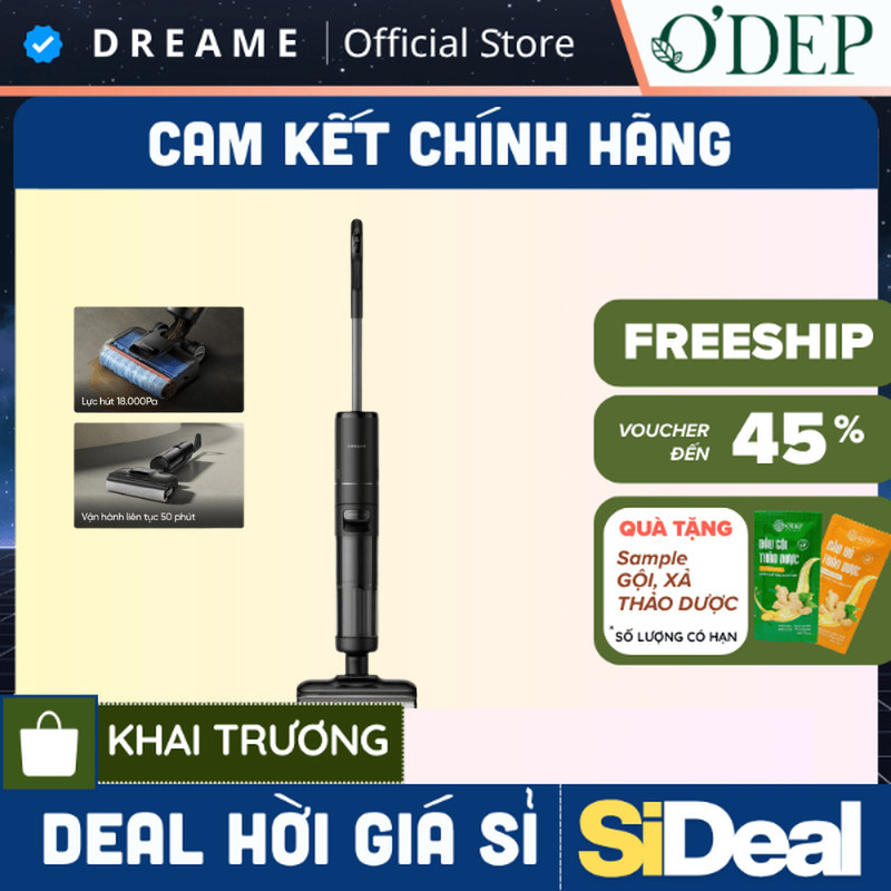 Máy hút bụi lau sàn khô & ướt Dreame H13 FlexReach/ H12 FlexReach/ H13 Dual FlexReach/ H13S FlexReac