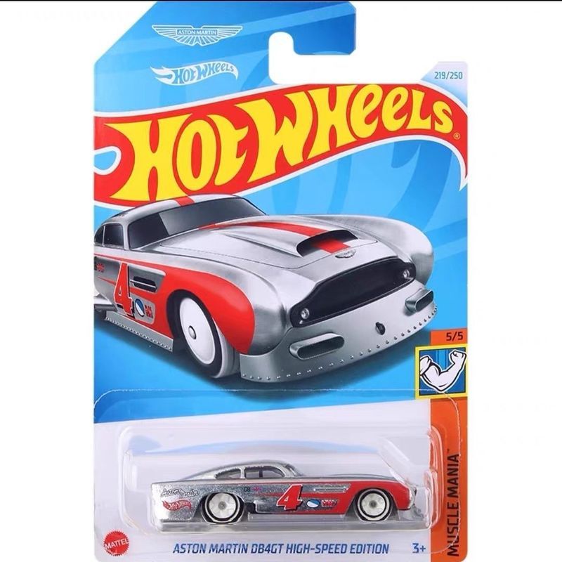 Hotwheels Hotwheels ASTON MARTIN ASTON MARTIN DB4GT 24P Hợp Kim Xe Số. 219