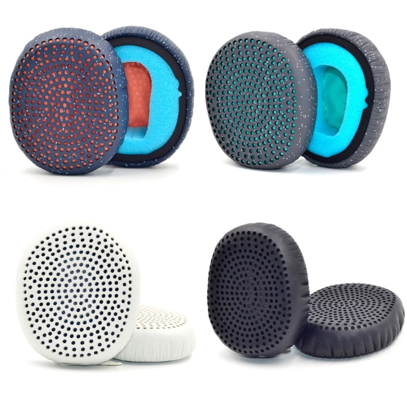 QUIM Độ bền Protein Đệm tai bằng da cách ly tiếng ồn cho iff Riff2