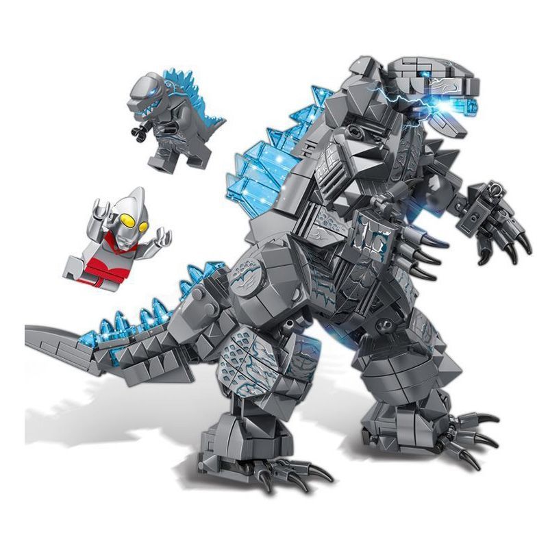 Khối xây dựng Mô hình Mecha Godzilla Boy Đồ chơi lắp ráp trẻ em 2025 Quà tặng Lego tương thích mới20