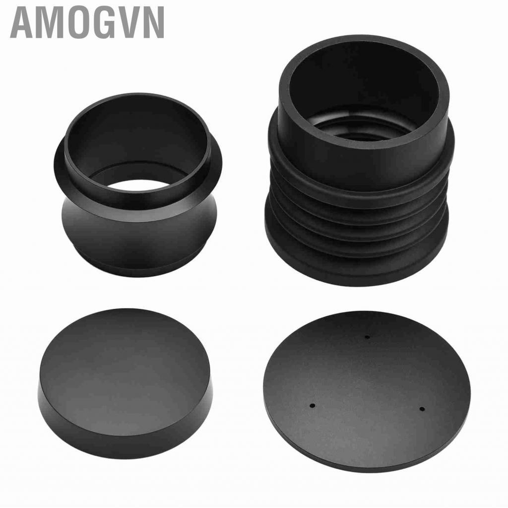 Amogvn Phễu liều đơn bằng hợp kim nhôm XIXIAN với phụ kiện máy xay cà phê Bellow thay thế cho Eureka