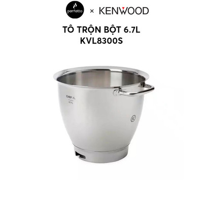 [Phụ kiện] Tô trộn bột 6.7 lít cho máy trộn đa năng Kenwood KVL8300S