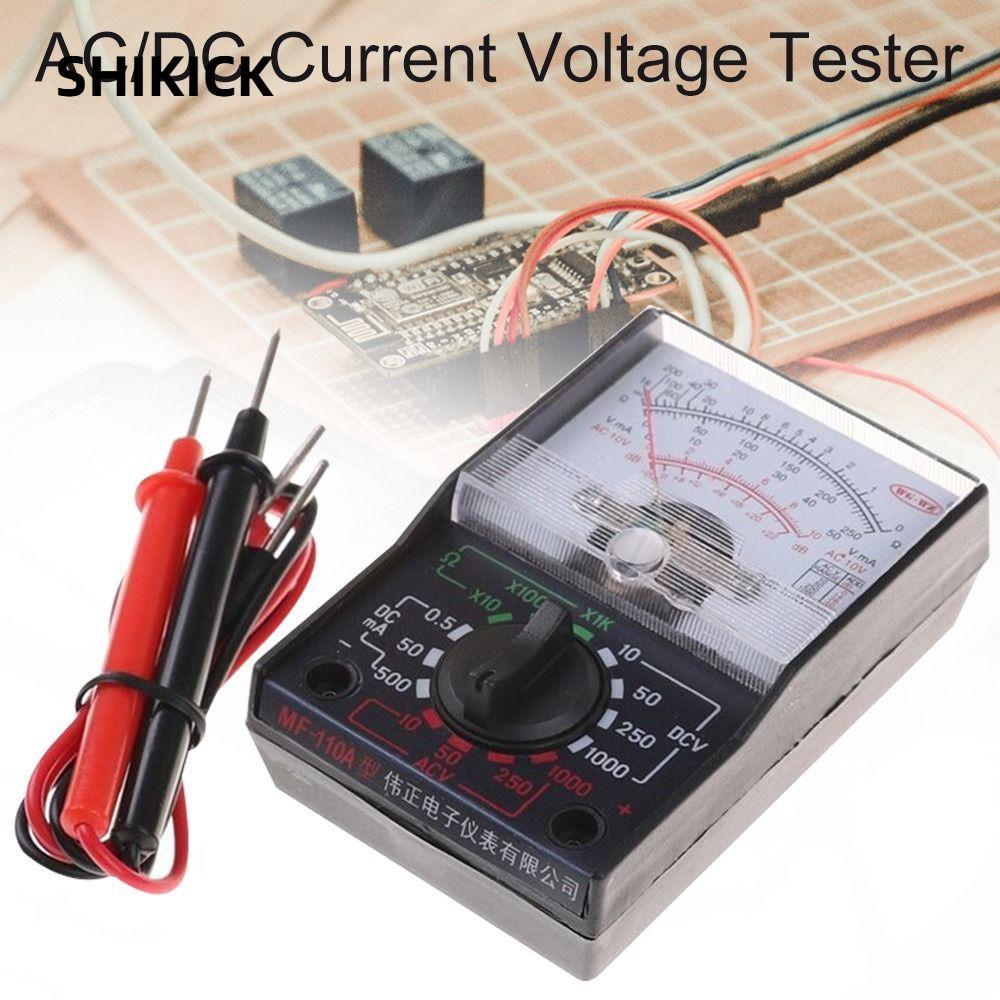 Đồng hồ vạn năng tương tự SHIKICK Con trỏ điện MF-110A Vôn kế có độ chính xác cao