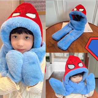  Mũ trùm đầu cho bé mũ len kèm khăn liền bao tay SIÊU ẤM CỰC NGẦU - hot hit 2025 