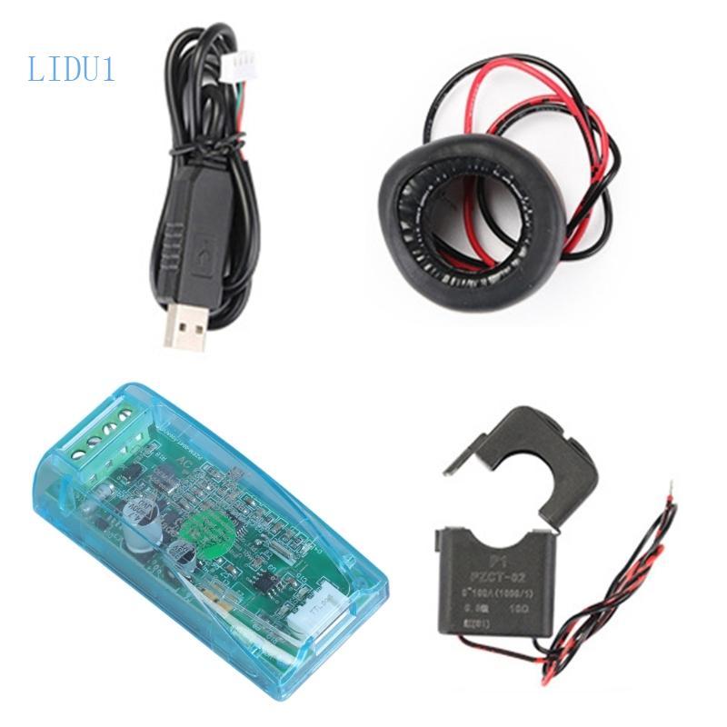 LIDU1 Thiết Thực PZEM-004T Phiên Bản Một Pha Watt-hour Meter Mô-đun Truyền Thông 80-260V Dòng Điện V