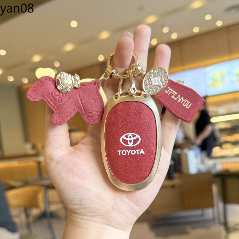 Vỏ bọc chìa khóa điều khiển từ xa bằng da hợp kim kẽm cho Toyota bZ3X Bózhì 3X Bạch kim 3X 2025 Air 