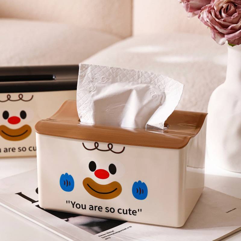 Tissue Box Paper Box Home Living Room Creative Cream Style Restaurant Cute DIY Multifunctional Stora
