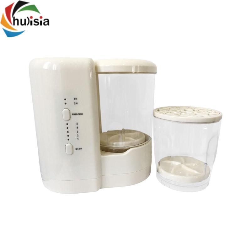 2 Miếng Mini Máy Giặt Bàn Chải Trang Điểm Bụi Đôi Cốc Giặt Máy Sấy 2 Trong 1 Giải Pháp Chất Liệu PP 