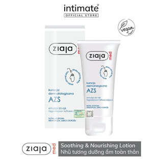  Nhũ Tương Dưỡng Ẩm Toàn Thân Ziaja Med Atopic Dermatitis Cung Cấp Vitamin E Tái Tạo Làn Da 100ml 