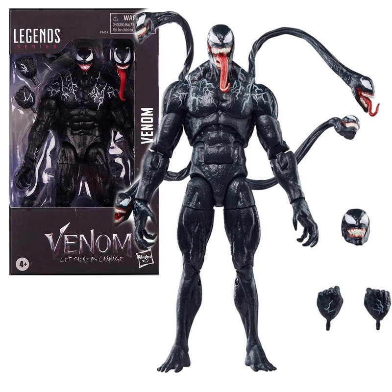 Truyền thuyết Marvel trong nước Symbiotic Multi-Head Venom 2 Phiên bản phim Marvel 23cm Mô hình di c