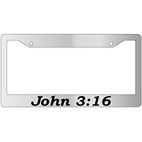 Khung biển số Chrome John 3; 16