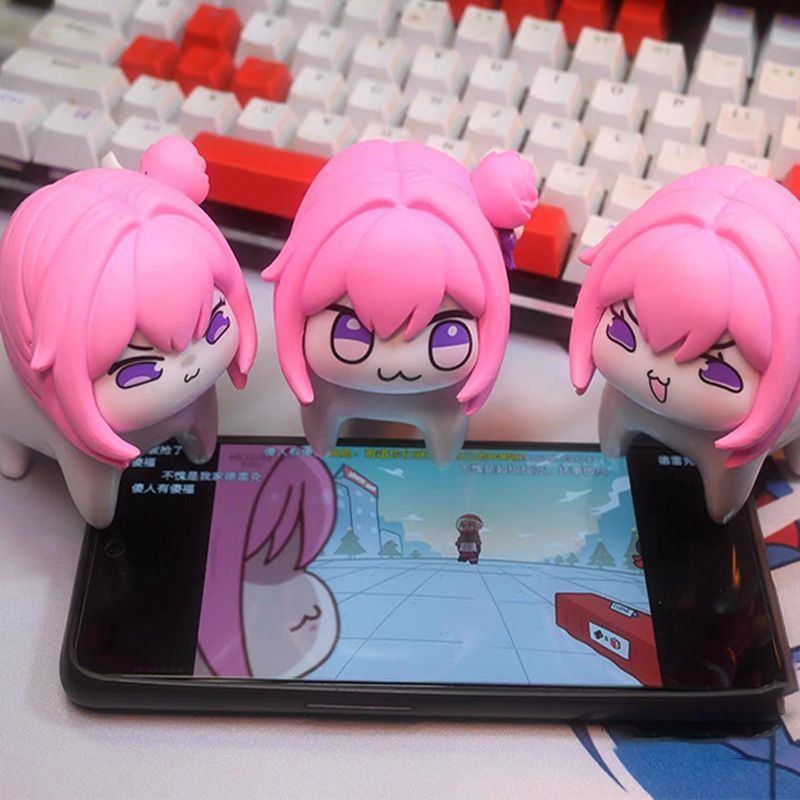 Anime Doro NIKKE Nữ Thần Chiến Thắng Hình Nikke Doro Nhân Vật Hành Động Phiên Bản Q PVC Mô Hình Dễ T