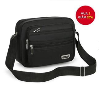 Túi đeo vai Nylon đeo chéo nam - Satchel du lịch thông thường 6 mảnh