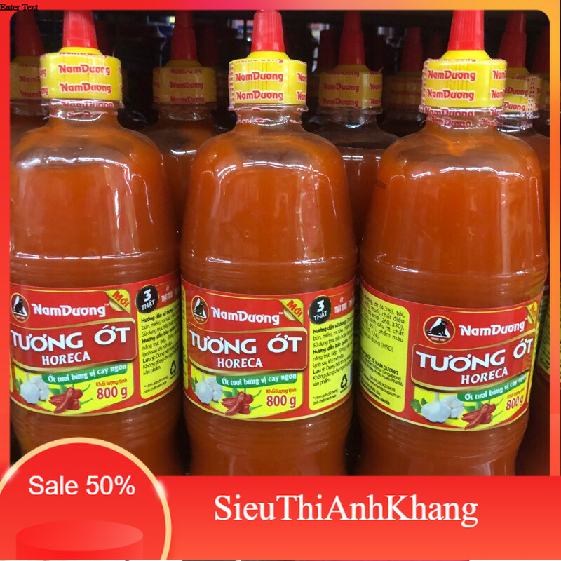 Tương Ớt Horeca Nam Dương Chai 800G - Sieuthianhkhang