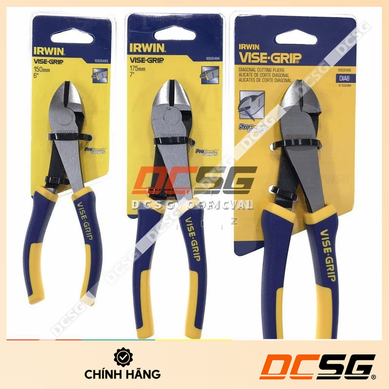 Kìm cắt dây điện 6" - 7" - 8" IRWIN VISE-GRIP | DCSG