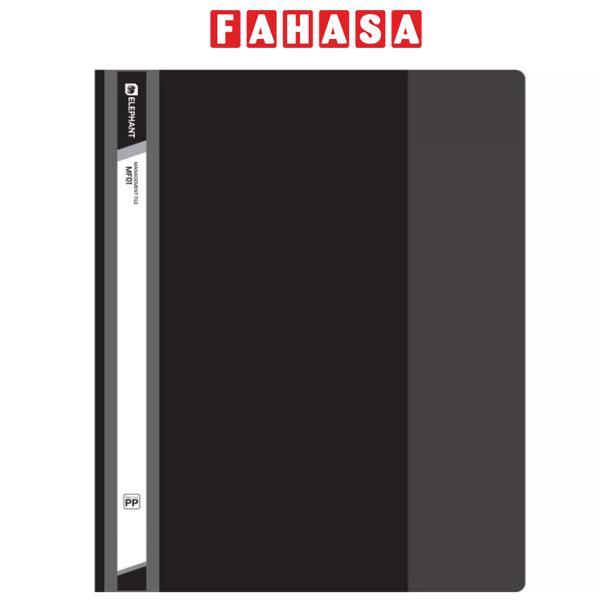 Bìa Kẹp Tài Liệu A4 - Elephant MF01 - Màu Đen