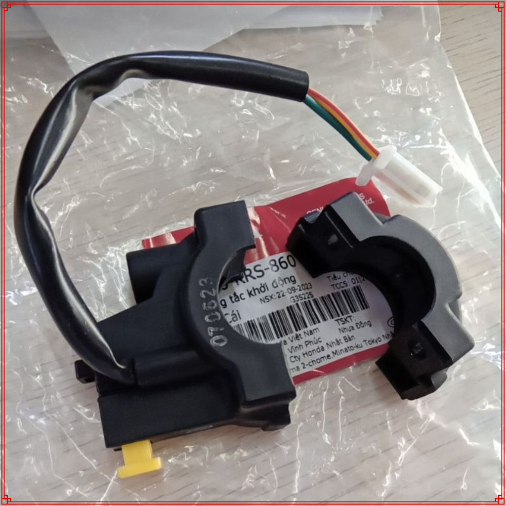 Bộ Công Tắc Khởi Động (Cùm Đề) Xe Wave nhỏ, Wave Zx (Wave110) HonDa (35150-KRS-806)