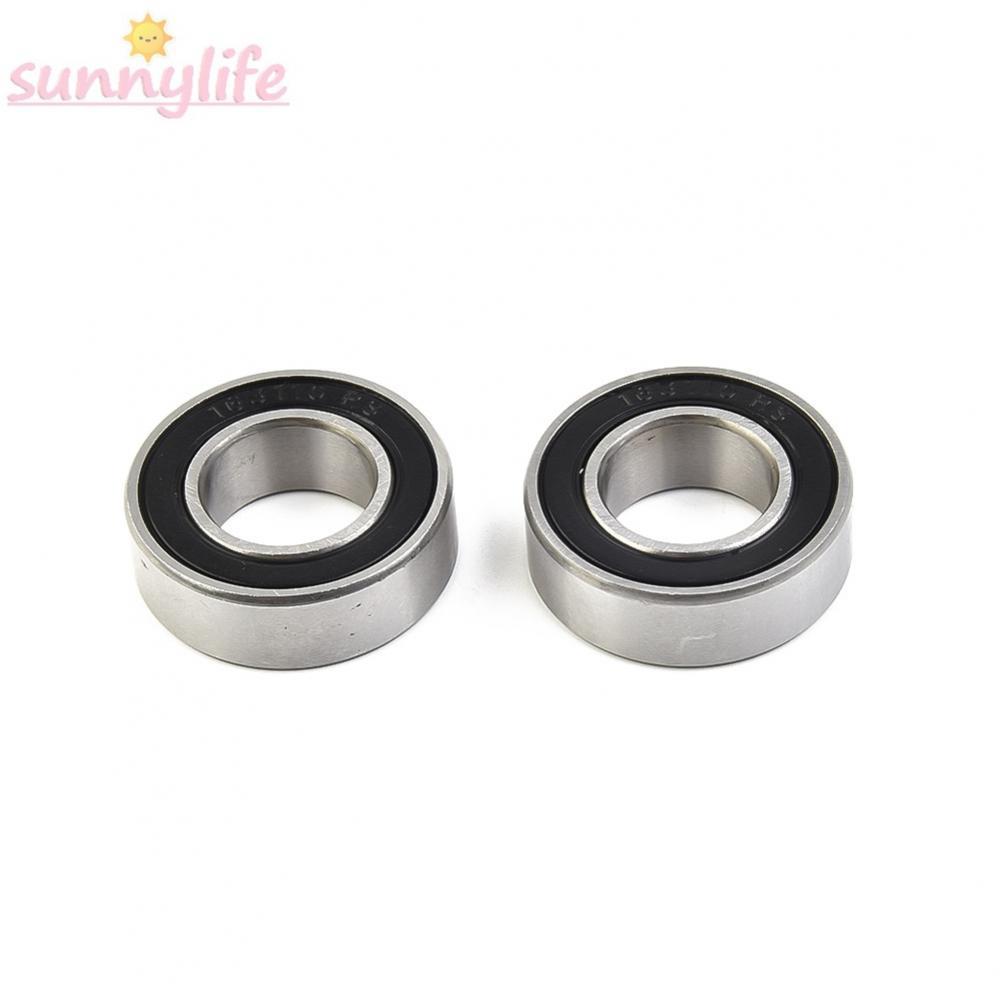 【Spot goods】Bearing 163110 2RS 16x31x10mm 2pcs Bike Bicycle Black+Silver For Giant
