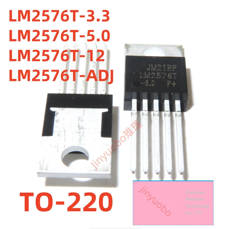 5 Chiếc LM2576T-3.3 LM2576T-5.0 LM2576T-12 LM2576T-ADJ TO-220 Hiệu Ứng Trường Transistor