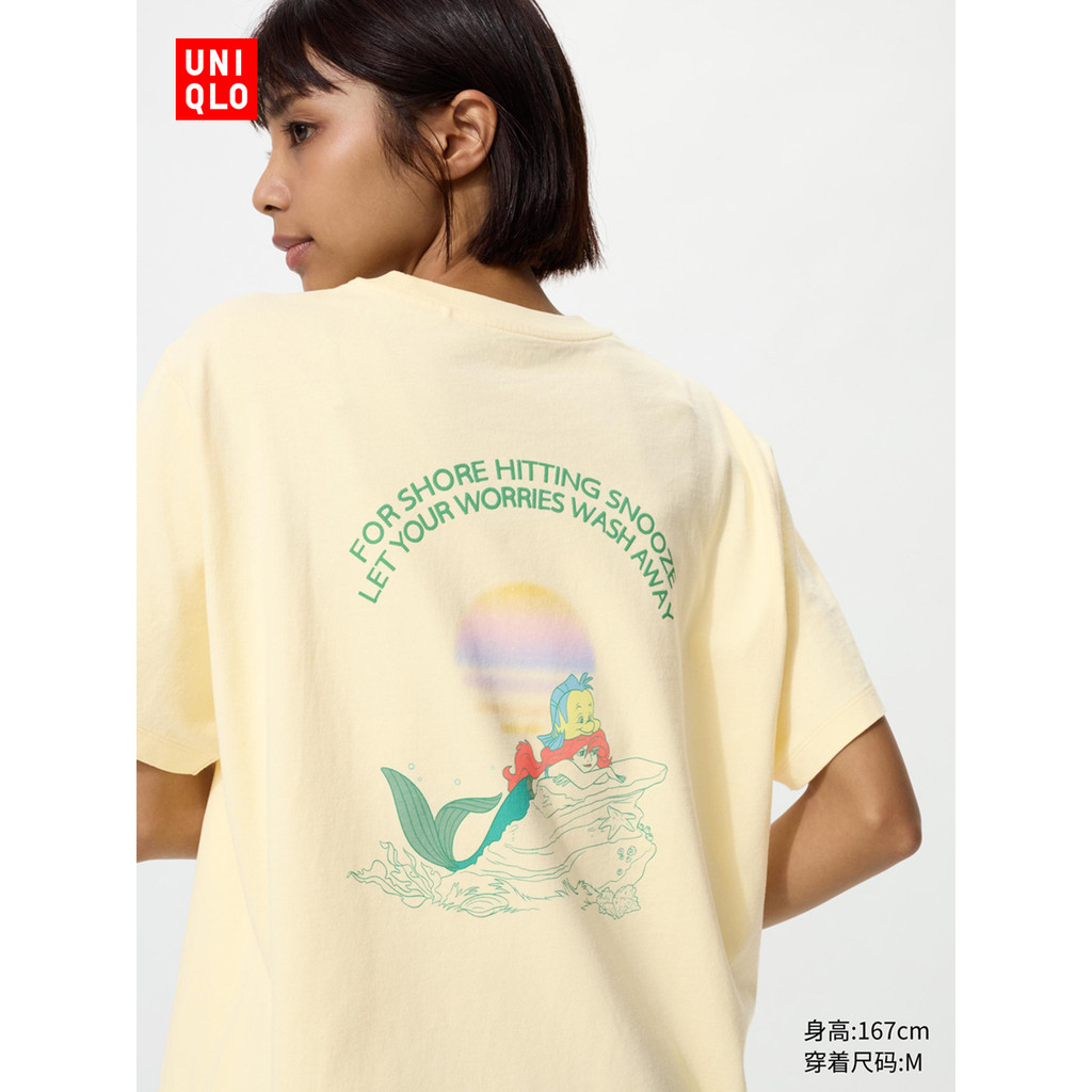 Áo thun nữ  Disney in hình Un*Plo / Áo thun ngắn tay484459
