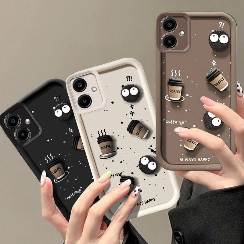 ốp lưng  samsung a06 5g Ốp điện thoại cốc cà phê 3D samsung a06 5g cho