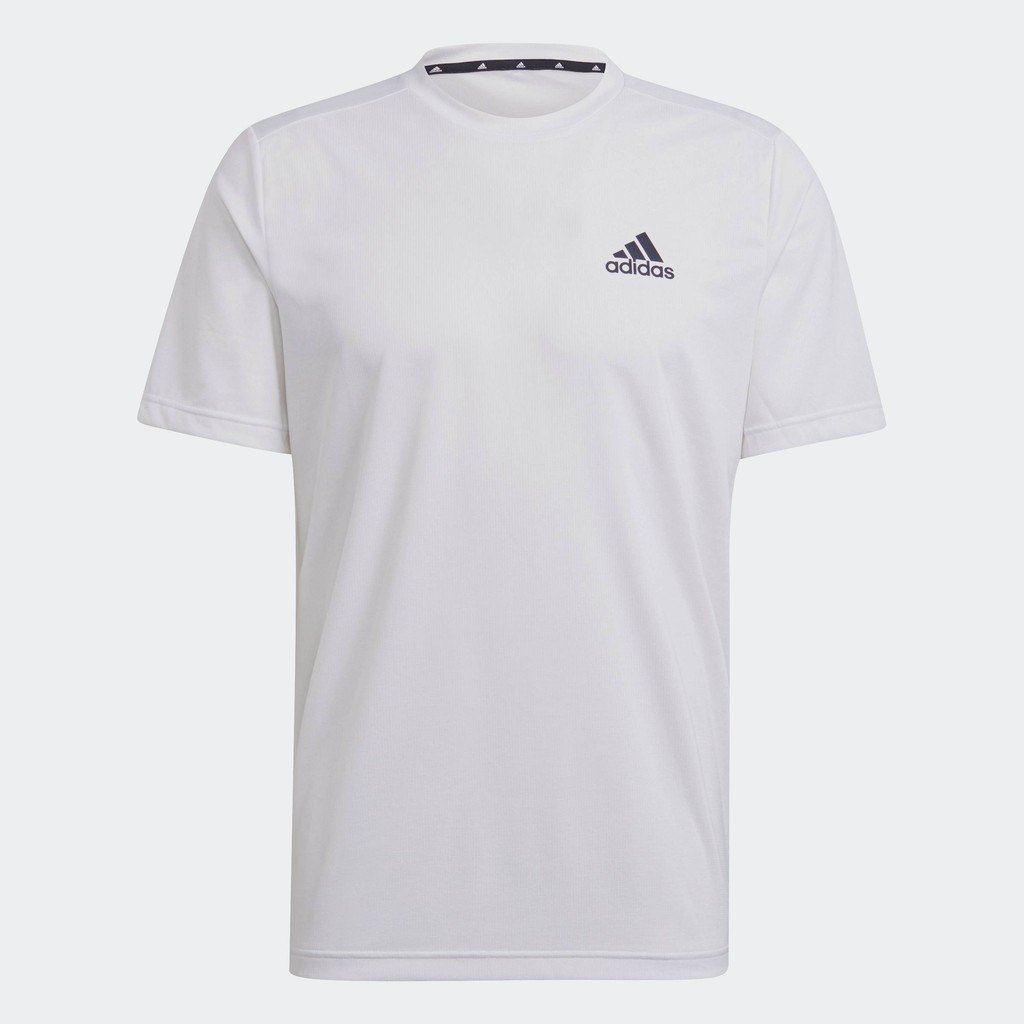 adidas Gym & Training Áo thun thể thao AEROREADY Designed To Move Nam trắng GM5509