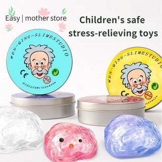    Cùng Hộp đóng gói bên ngoài  Chất lỏng thay đổi màu sắc Slime Non-Newton Fluid Đồ chơi giải nén an toàn cho trẻ em Bounce Mud Bó hoa bùn trong suốt Pha lê Slime Mud Bóp Công cụ tiện dụng Đồ chơi mềm 
