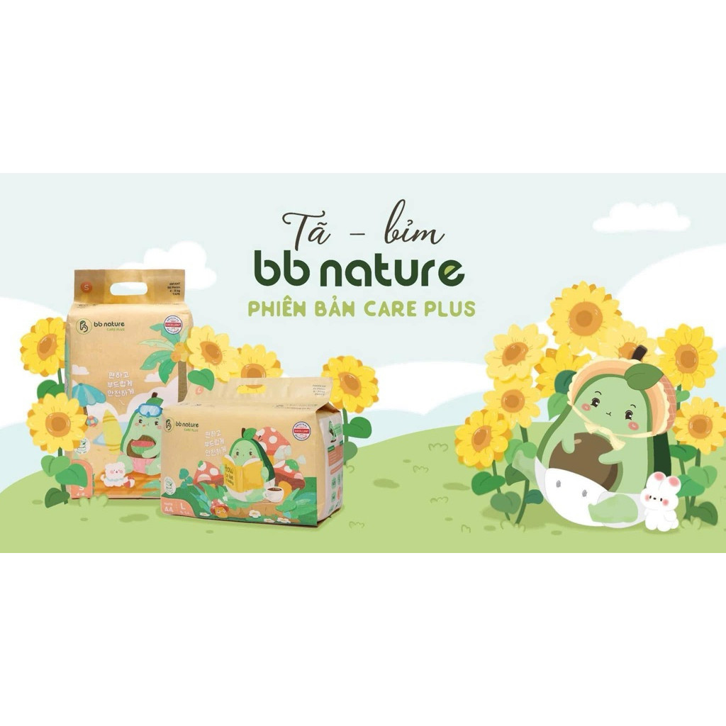 bỉm BB NATURE CARE PLUSS ( 1 bịch )
