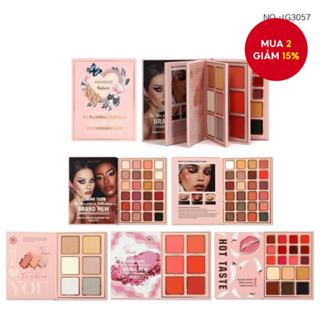  Bộ phấn trang điểm bướm 78 màu ngọc trai & mờ tạo điểm nhấn phấn má phấn mắt bộ quà tặng. 