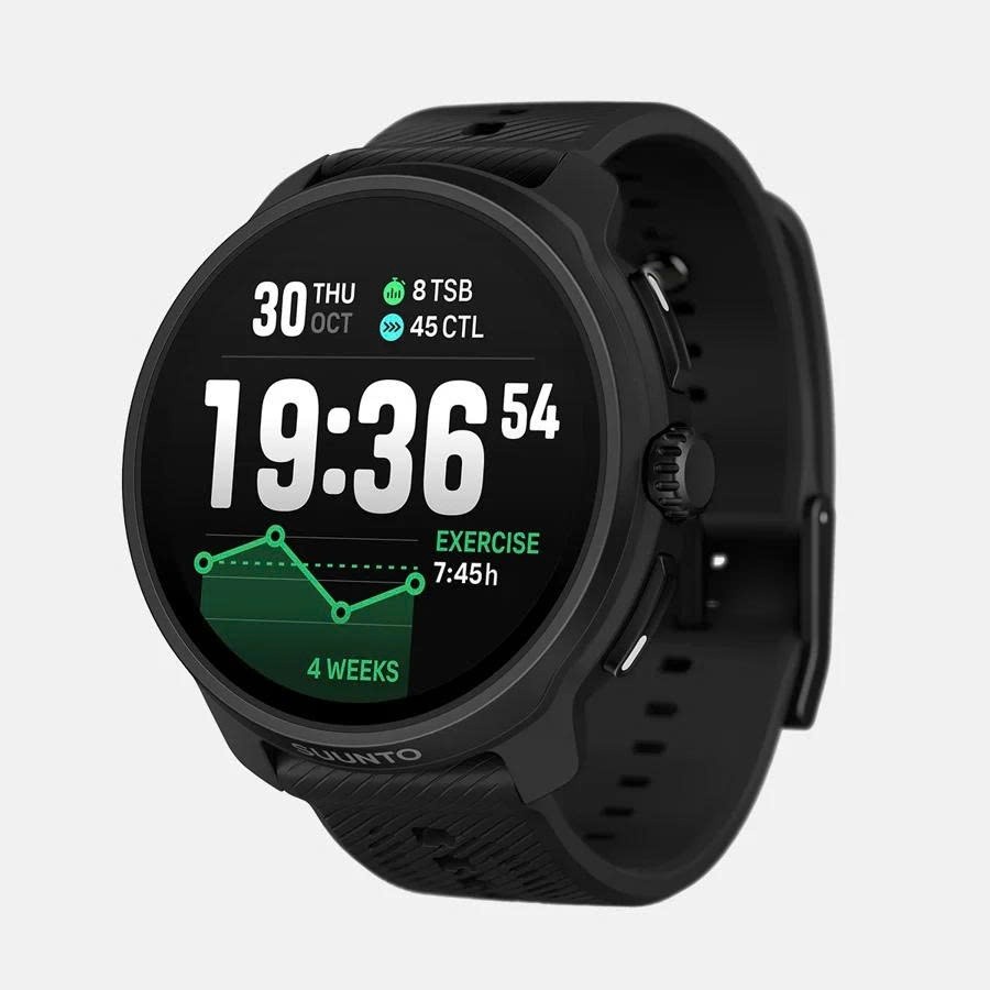 Suunto Race 2 – GPS Watch for Runners & Athletes - Viền Thép