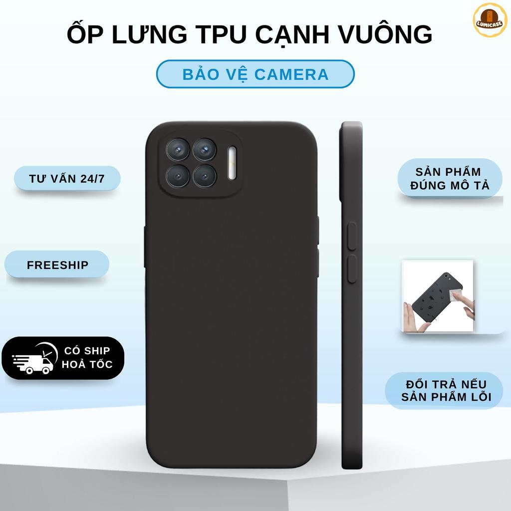 Ốp Lưng Điện thoại cạnh vuông - Bảo vệ camera cho OPPO A93 / A73 / F17 Pro / F17