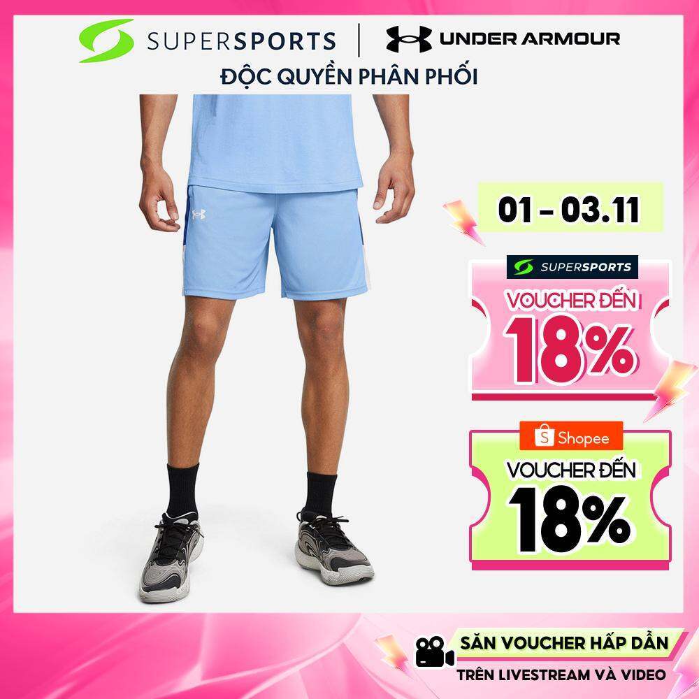 Quần Ngắn Nam Under Armour Baseline - Xanh Dương - 1383389-465 LS500