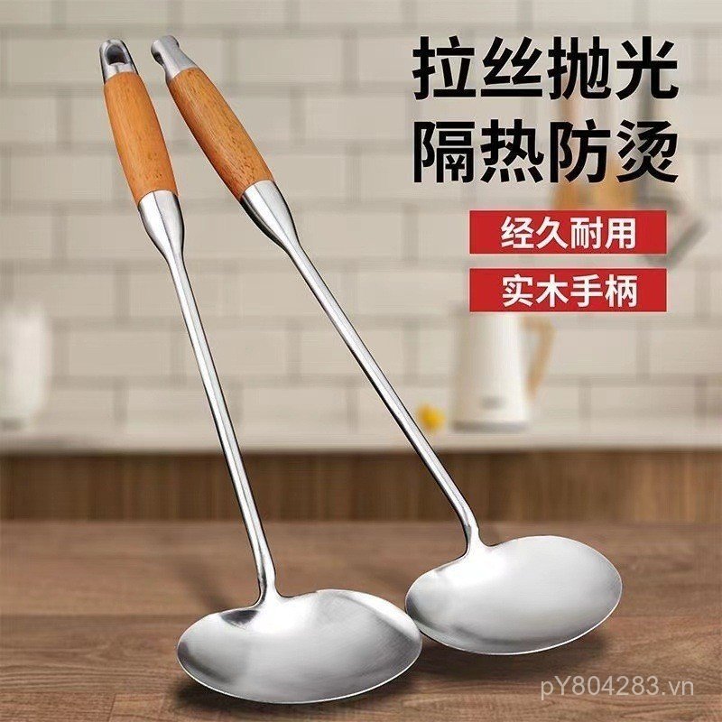 Thìa Thìa Khuấy-Frying Thìa Đặc Biệt Cho Khuấy-Frying Rau Quý Châu Thìa Inox Khuấy-Frying Chef Hộ Gi